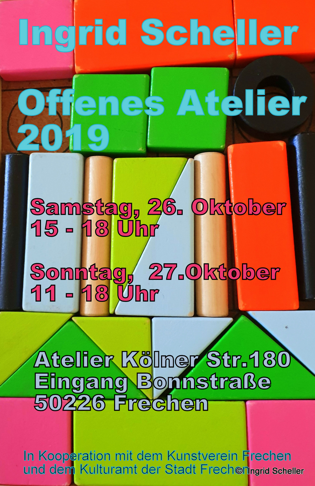 Offenes Atelier - Ingrid Scheller