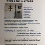 Wort und Ton im Atelier