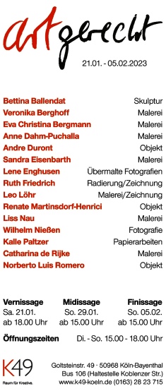 artgerecht - Gruppenausstellung