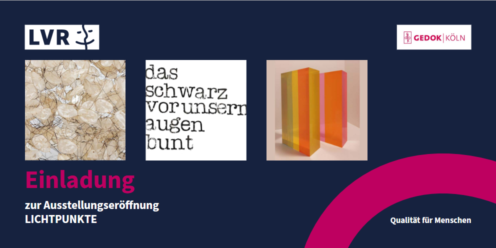 LICHTPUNKTE - Führung durch die GEDOK - Ausstellung